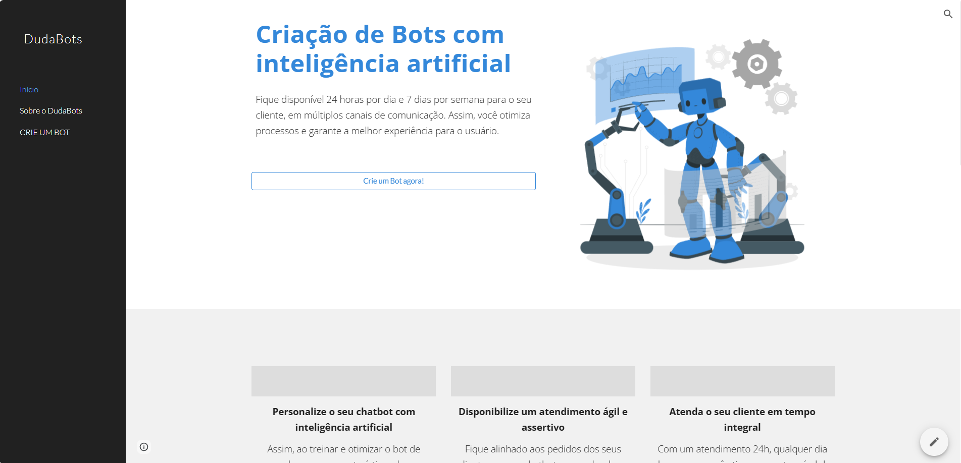 Site tecnologia